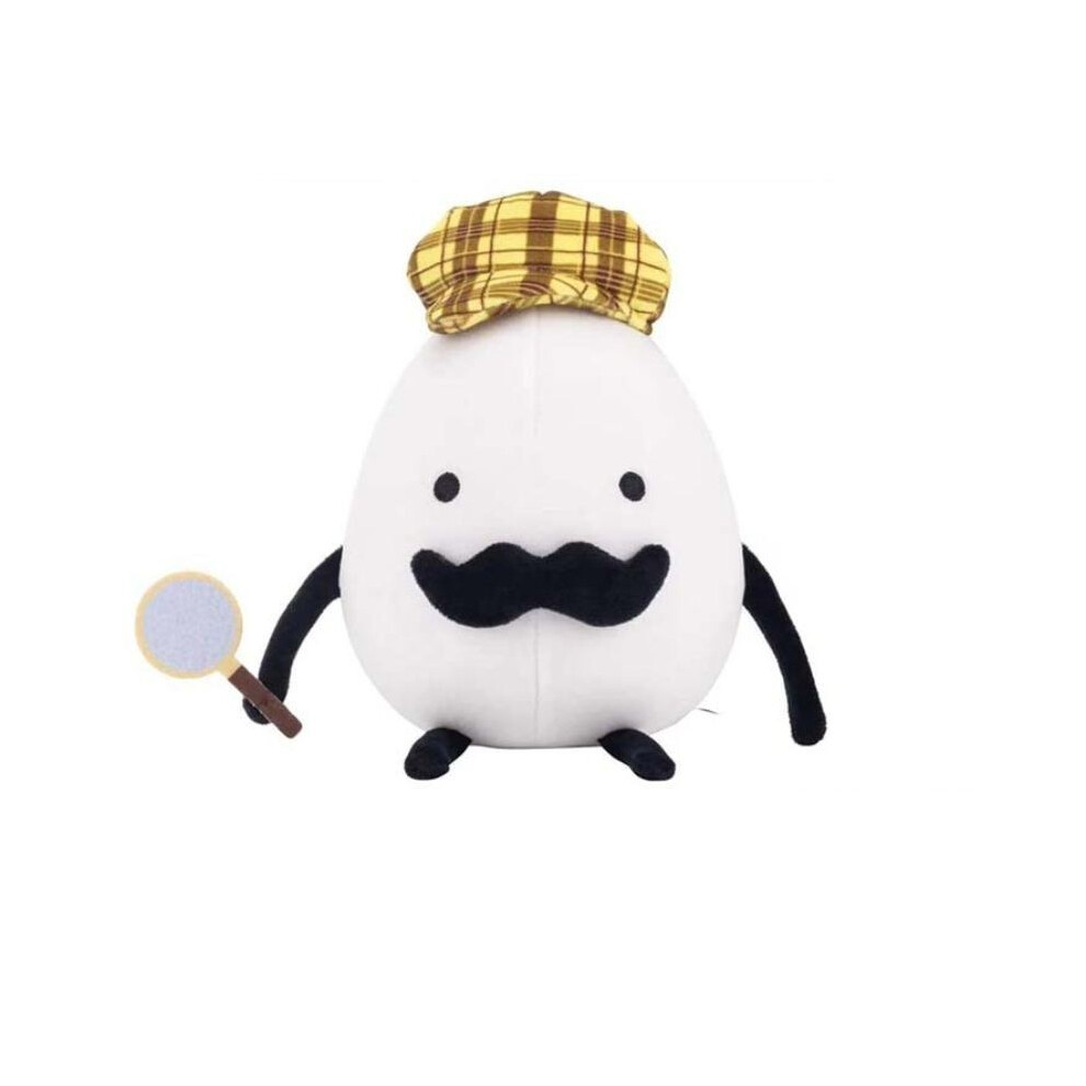 Staycation Secret Detective Egg Plush Toy Doll Cartoon Comfortable Cute Soft