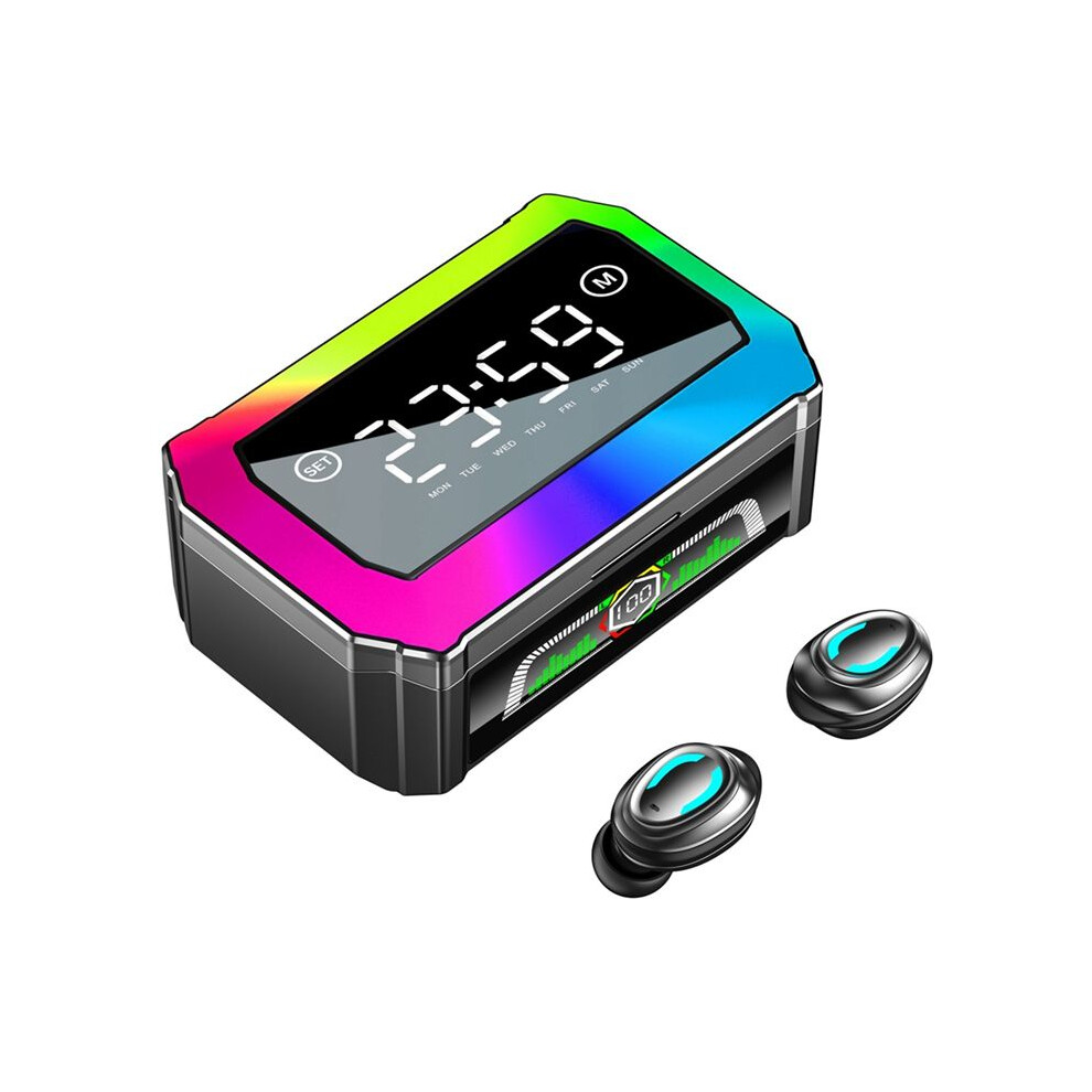 Wireless Clock Display Noise Reduction Low Latency Tws Headset For Mobile Gaming Computer 6033799452310