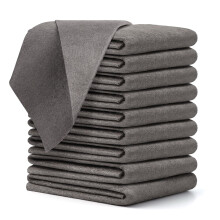 10 Pcs Thickened Microfiber Cleaning Cloths, Streak Reusable Glass Cloth for Car and Home