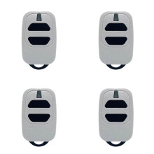 4X 2-Sleutels Garagedeur Afstandsbediening 433,92 MHz Rolling Code voor DEA GT2 GT4 GTI2 GTI4 -Serie Handzender