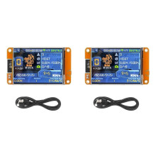 2X NMMiner NerdMiner 945KH/S Harshrate 2,8 Zoll  Display Bitcoin Crypto Solo Lottery Miner Verbesserter NerdMiner