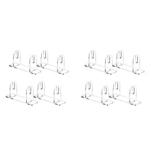 8 Stuks Acryl Ventilatorstandaard, Opvouwbare, Transparante Ventilatorhouder, Ezel, Japanse Chinese Handventilatorstandaard, Opvouwbare Handventilator