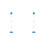 2X Automatic Bubble Machine with Light Vertical Bubble Machine for Birthday Outdoor Wedding Christmas Parties 1