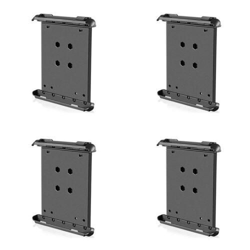 4X Terminal de Dados Tablet Clipe Traseiro Suporte de GPS para Motocicleta Ao Ar Livre Adequado para Tablets de 7 A 8 Polegadas