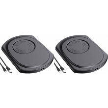 2X Mouse Jiggler 20dB Mouse Mover Mouse Movement Simulator with /Off for Computer Awaken for Keeps PC Active
