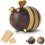 Bee Toothpick Holder with 250 Bamboo Toothpicks, DustProof Kitchen Dispenser Decor 1