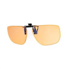 Blue Light Blocking ClipOn Amber Lens Glasses for Gaming and Driving with Glare Reduction