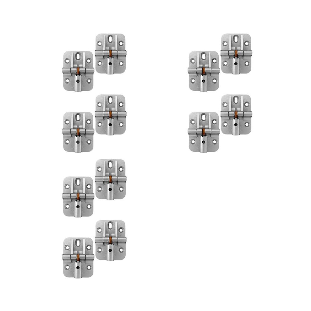 Adjustable 180 Degree Hinge, Locking Hinge Folding Hinge, Adjustable Door Hinge, Leaf Table Hinge, 12Pcs 6033141603704