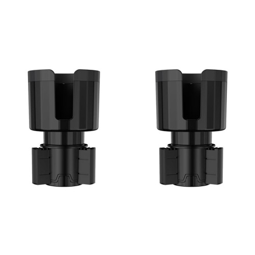 2X Cup Holder Expander for Car - Upgraded Extender Cup Holder with Offset Option, Adjustable Car Cup Holder Expander