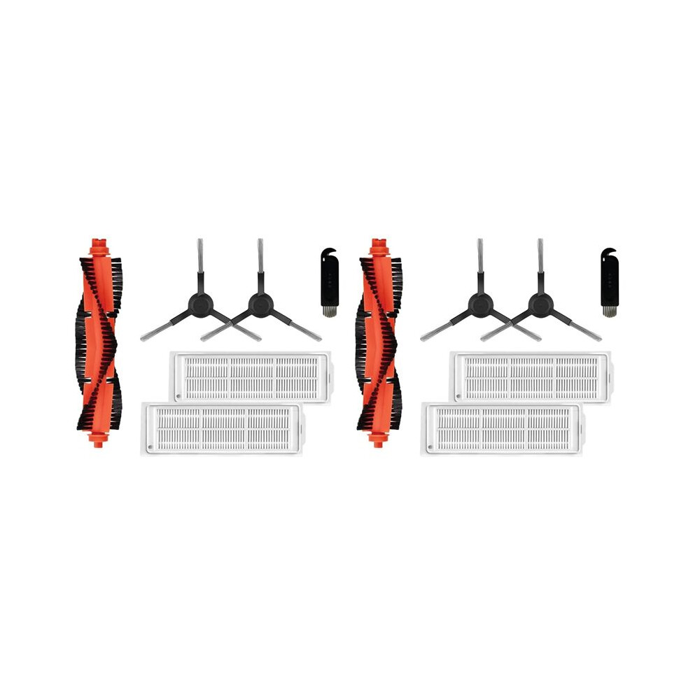 Semoic 2 Set For Mi Robot Vacuum-Mop Pro Stytj02ym Xmstjqr2s Spare Parts Accessories Main Side Brush Hepa Filter