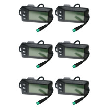 6X Electric Bike Ebike Accessories Controller G51 LCD Display 5Pin Electric Scooter Accelerator Waterproof Connector