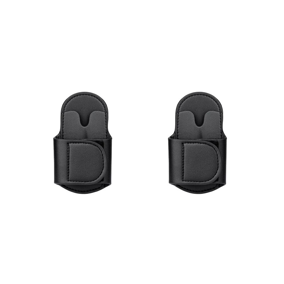 2X PU Leather Stethoscope Holder Hip Clip for Littmann and Most Stethoscopes,Stethoscope Holster Clips Holder