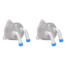 2X 24148627861 7089720 Neuer Motor-Getriebe-Ölkühler für Cooper S F56 Compass 2015-