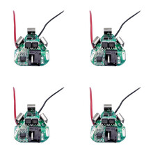 4X 3S BMS 12V Hand Drill Lithium Battery Protection Board 1MOS Plug-in Power Tool Protection Board