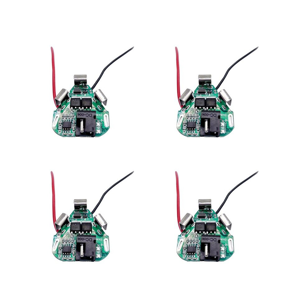Photos - Printer Part 4X 3S BMS 12V Hand Drill Lithium Battery Protection Board 1MOS Plug-in Power Tool Protection Board