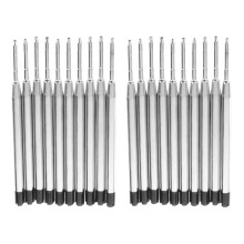20X Black Ballpoint Pen Ink Refills Fine Point Medium Common for Style