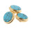 3Pcs Abalone Shell Finger Key Buttons Colorful for-Color 4 1