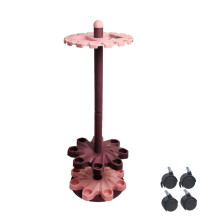 360 Degree Rotating Fishing Rod Stand with Casters-type C