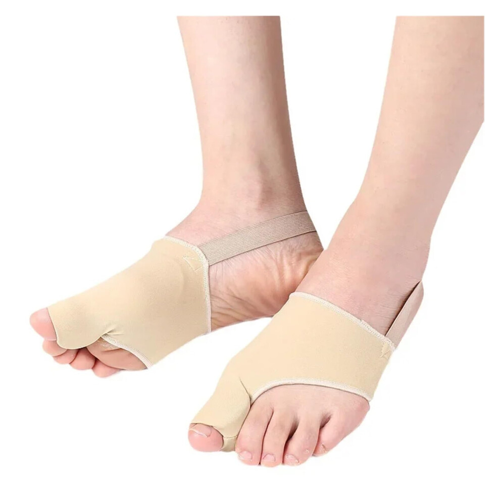 Toe Separator Bunion Corrector Hallux Valgus Orthopedic Sock Type V for Foot Alignment