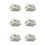 6X RJ45 Cat6 Junction Box for Ethernet Networking Cable Connection Accessories 1