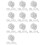1:50 White Figures Architectural Model Human Scale HO Model Plastic Peoples,100 Pieces 1