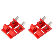 2X Multifunctionele Zoeker Zwaluwstaart met Borgschroef Gids Scope-Adapterbeugel voor Astronomische Telescoop, Rood