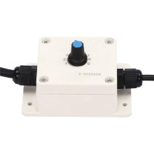 2X 60W DC24V Electric Vibration Motor with Speed Controller Brushless High-Speed Motor Alloy Concrete Vibrator 4000rpm