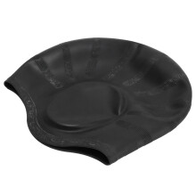 Unisex zwemmutsen met oorbescherming, ergonomische 3D-oorkussens, siliconen zwemmutsen voor lang en kort haar, waterdichte zwemmutsen voor dames en