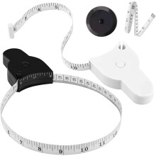 4PCS Automatic Retractable Body Measuring Tape 60 Inch 150cm for Fitness and Weight Loss Tracking