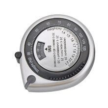 Body Measuring Tape with BMI Calculator Flexible PVC for Waist and Muscle Measurement