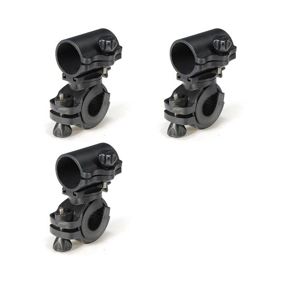 3Pc Led Torch Bracket Mount Holder Sports Accessories Bicycle Lights Mount Holder 360 Rotation Cycling Bike Flashlight 6033495069287