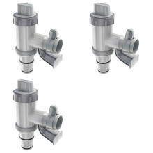 3X Poolschlauchadapter, Poolschlauchhalter und Kolbenventil, Pool-Ersatzteile für Aufstellpools,B