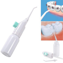 Water Flosser Oral Irrigator with Dual Cleaning Modes for Braces and Travel Use