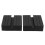 2Pcs Universal Car Slotted Lift Trolley Jack Disk Block Rubber Pad Guard Adapter 1