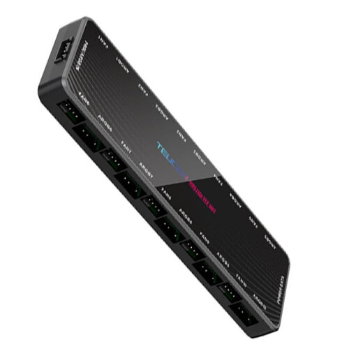 TEUCER LP-10 ARGB/PWM HUB with ARGB Controller 2 in 1 Fan HUB Adapter 2