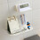 2PCS Portable Bedside Storage Shelf Wall-Mounted Bed  Rack Foldable Hanging Shelf Kitchen Bathroom Storage Holder,C 3