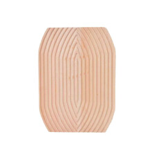 Plateau à encens de style japonais, plateau de service en bois pour votre bureau à domicile, plateau décoratif ondulé à la texture unique,