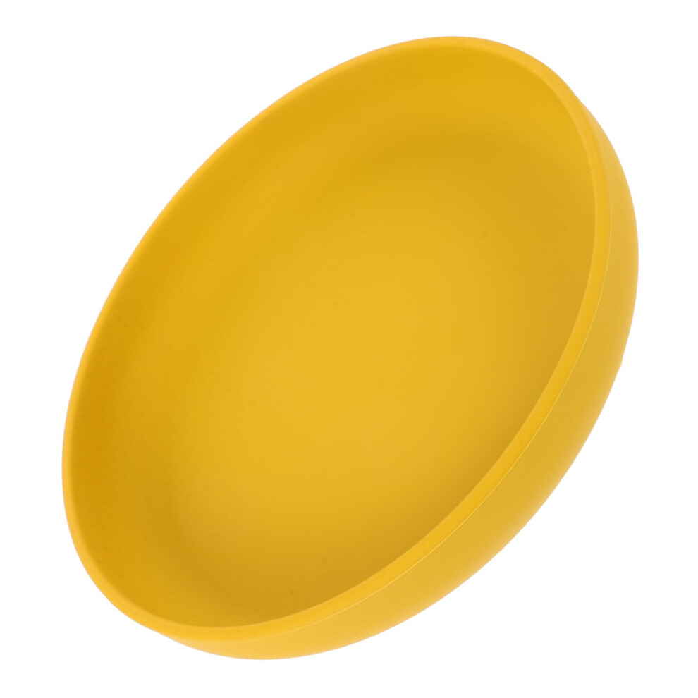 Scoop Plate for Elderly with Angled Rim and Silicone Nonslip Base for Seniors and Disabled Adults