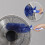 Fan Cleaner Brush with Bendable Design, Reusable Microfiber Blind Dusting, Grey Blue Long Handle 2