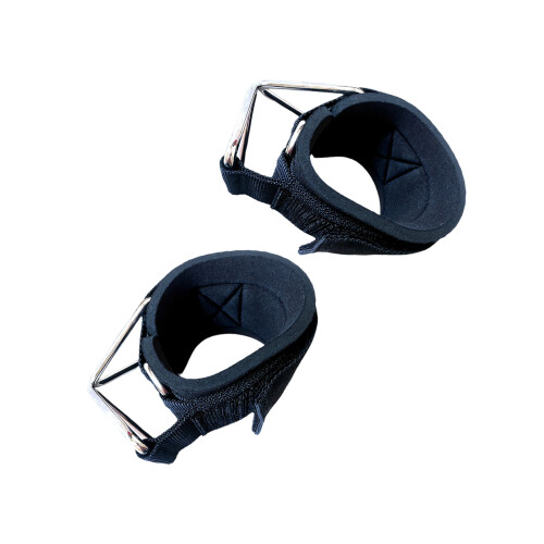Heavy Type Exercise Hand Straps With Adjustable-Silver T Buckle