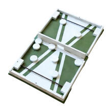 Jeu de dames de voyage en plastique, jeu-Lancer la rondelle