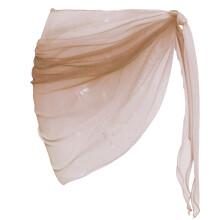 Modern And Fashionable Beachwear Cover Up Skirt-Khaki XL