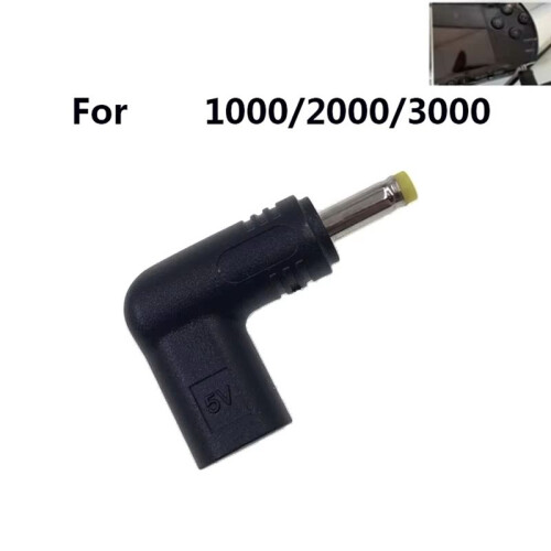 For PSP 1000/2000/3000 Game  Jack Plug to USB C Charging Adapter USB C Charger Adapter Converter 1