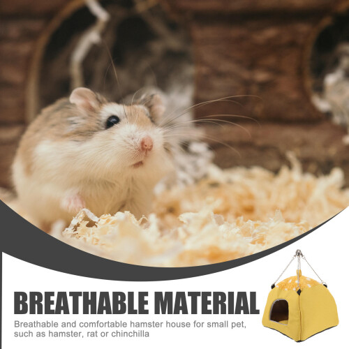 Hamsterverblijf Met En Stoffen Hangmat 2