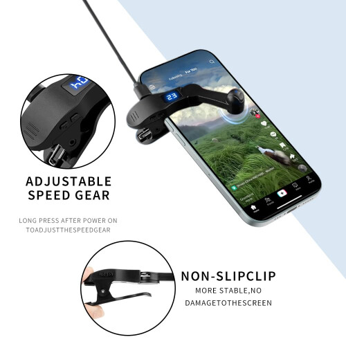 Auto Clicker for iPhone Speed Automatic Screen Tapping Device for Games Live Likes Tasks Black 1