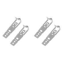 4Pcs Dishwasher Mounting Fastening Bracket, WD01X27759 Dishwasher Quartz Countertop Install Clips