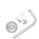 CCTV Camera Mount with Telescopic Arm Adjustment, Universal J Type Security Camera Wall Bracket 2