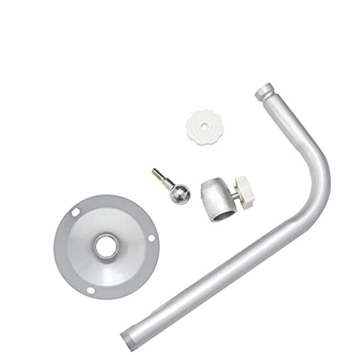 CCTV Camera Mount with Telescopic Arm Adjustment, Universal J Type Security Camera Wall Bracket 1