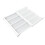 Spanplank voor kasten, PP & staal, 36 cm 2