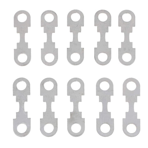 10 Pieces Car Flat MetalFuse Strip for   12V - 70A